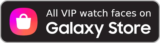 VIP watch faces on Galaxy Store