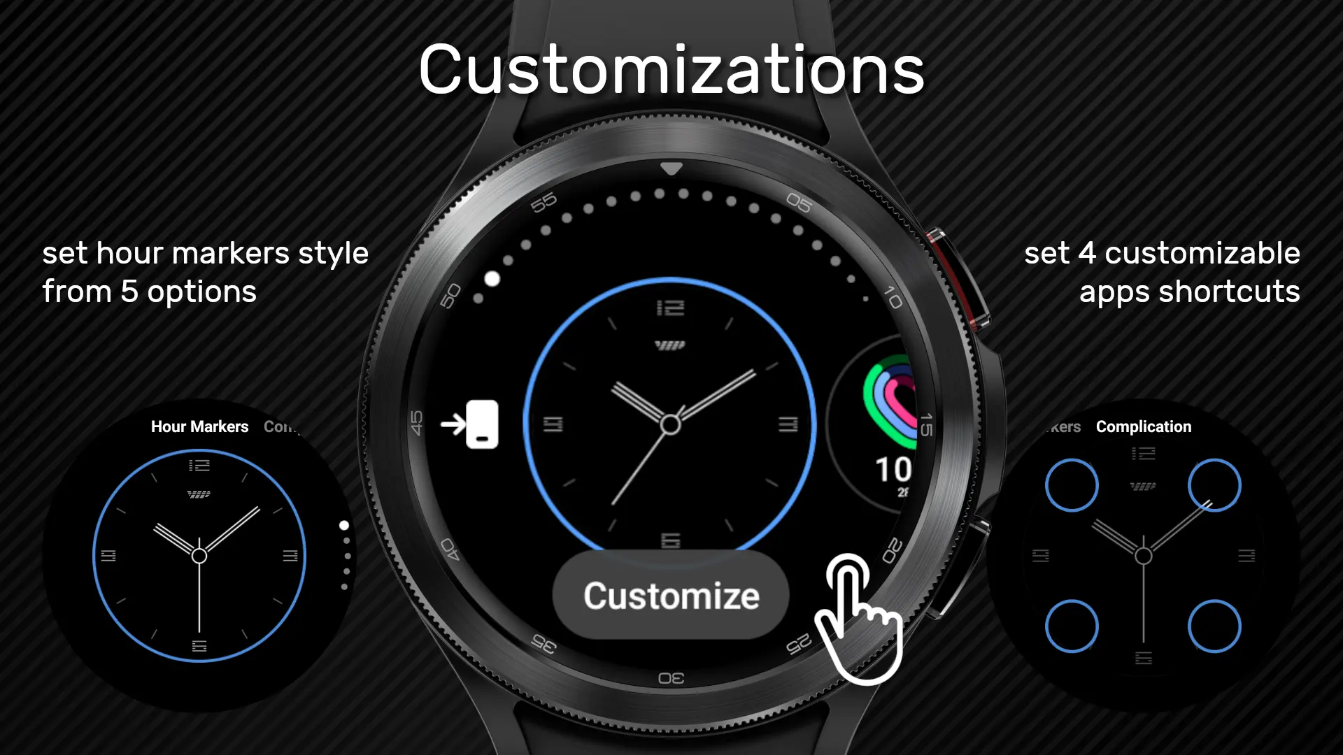 VIP-09 watch face for Wear OS